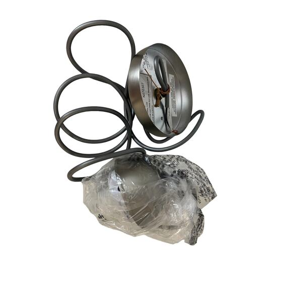 Lithonia lighting urban collection acorn mini-pendant white glass with bulb - Picture 3 of 5